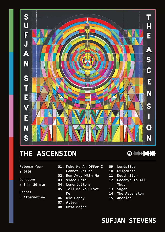 The Ascension (2020) Album by Sufjan Stevens