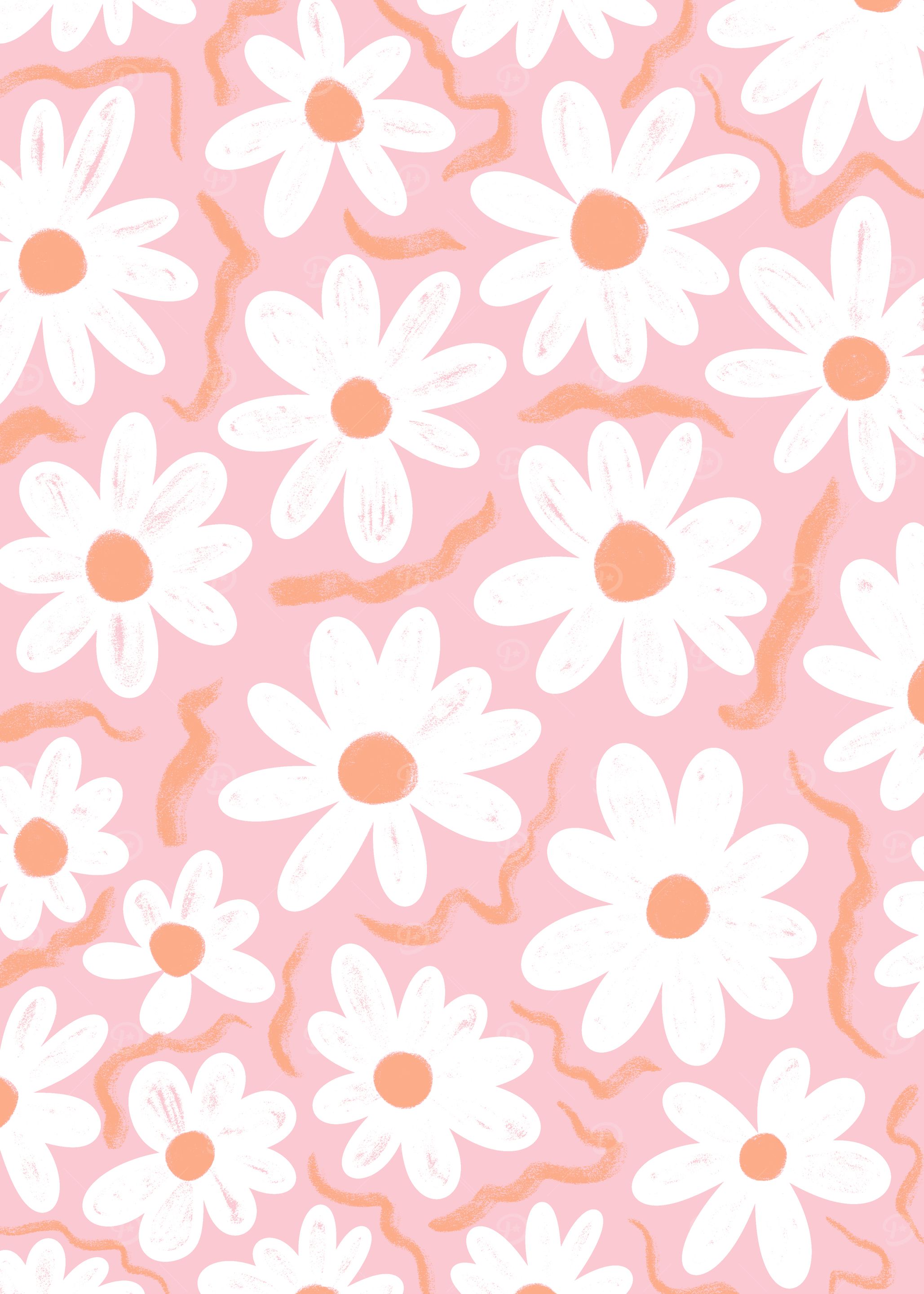 Daisy Floral Pattern