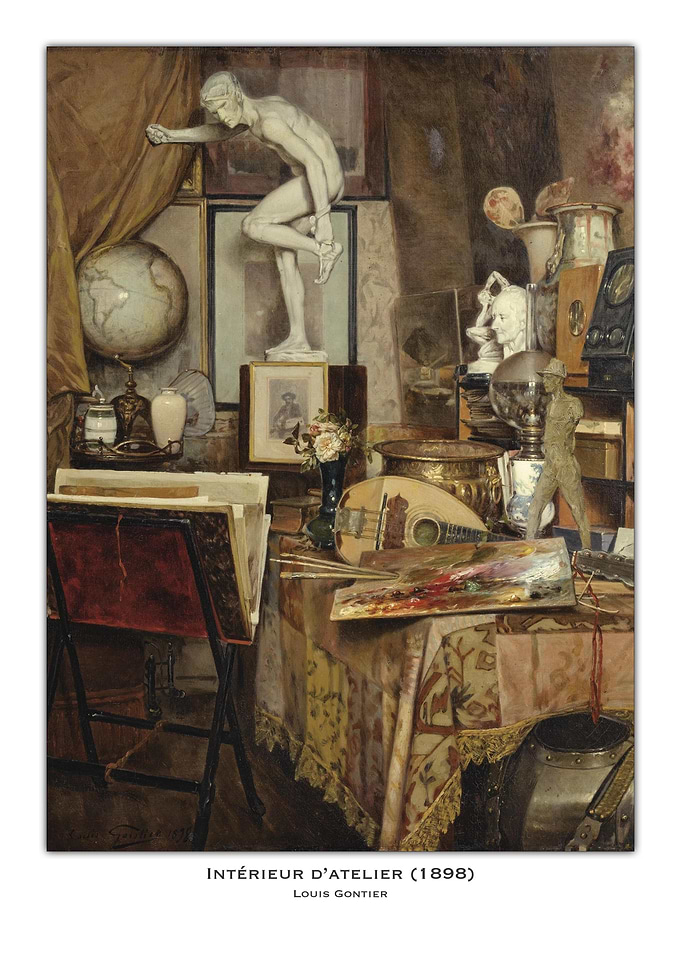 Artist's Studio Interior
