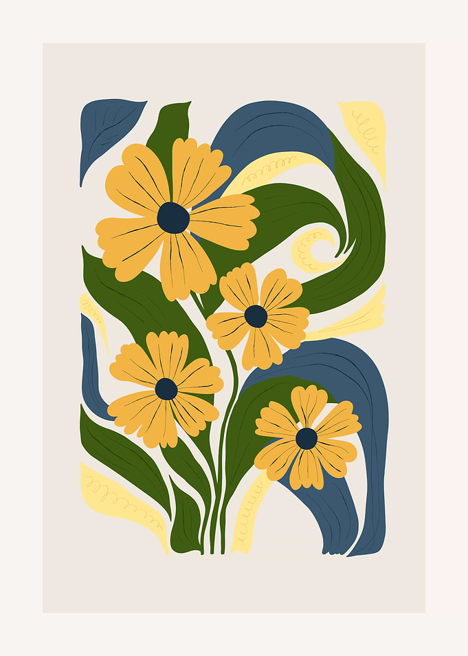 Floral Art Print
