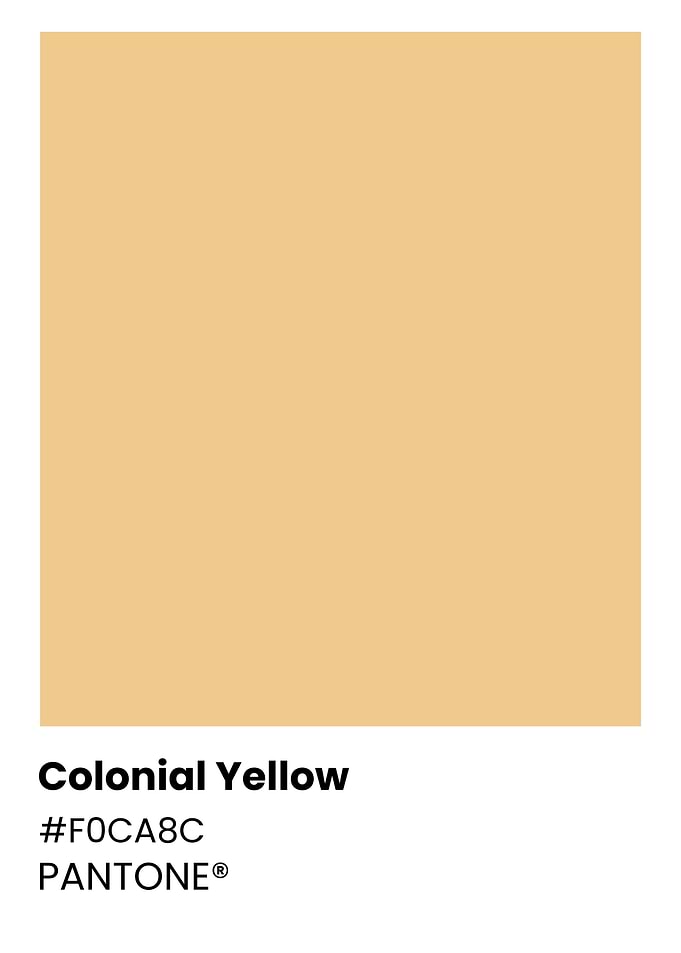 Pantone Colonial Yellow