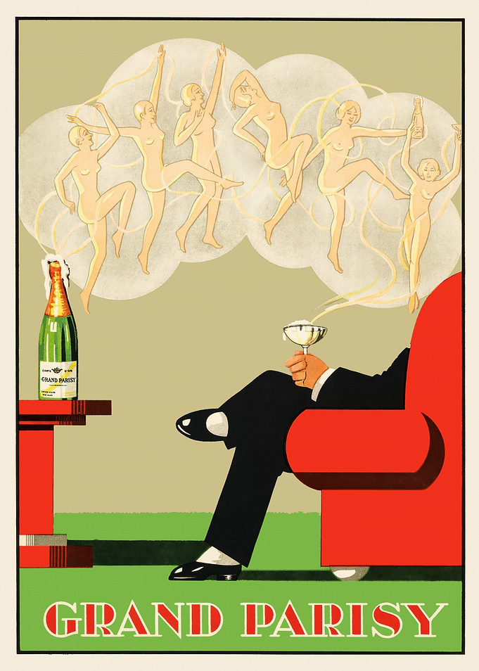Grand Parisy Champagne Poster