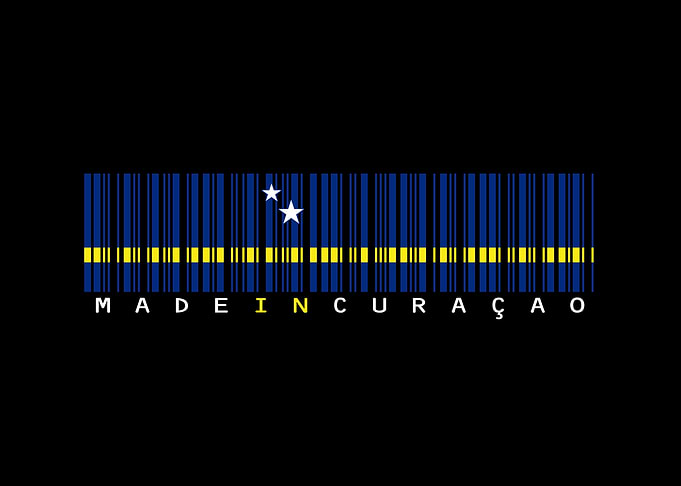 Curaçao Flag Barcode