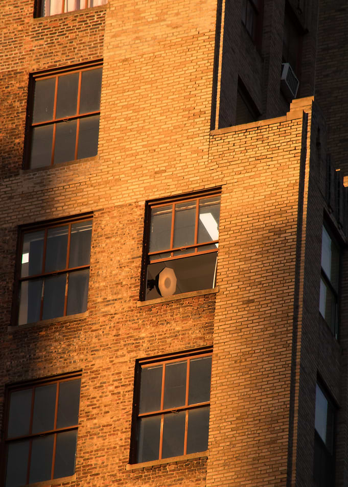 Brick Building Windows