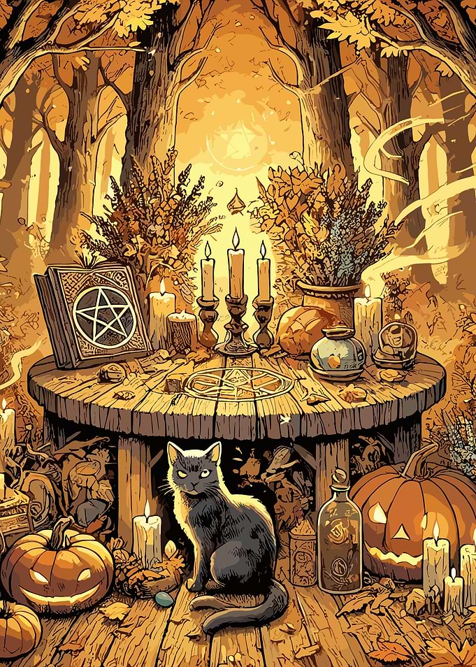 Witch's Forest Altar