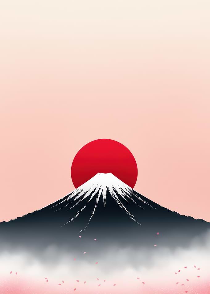 Mount Fuji Sunset
