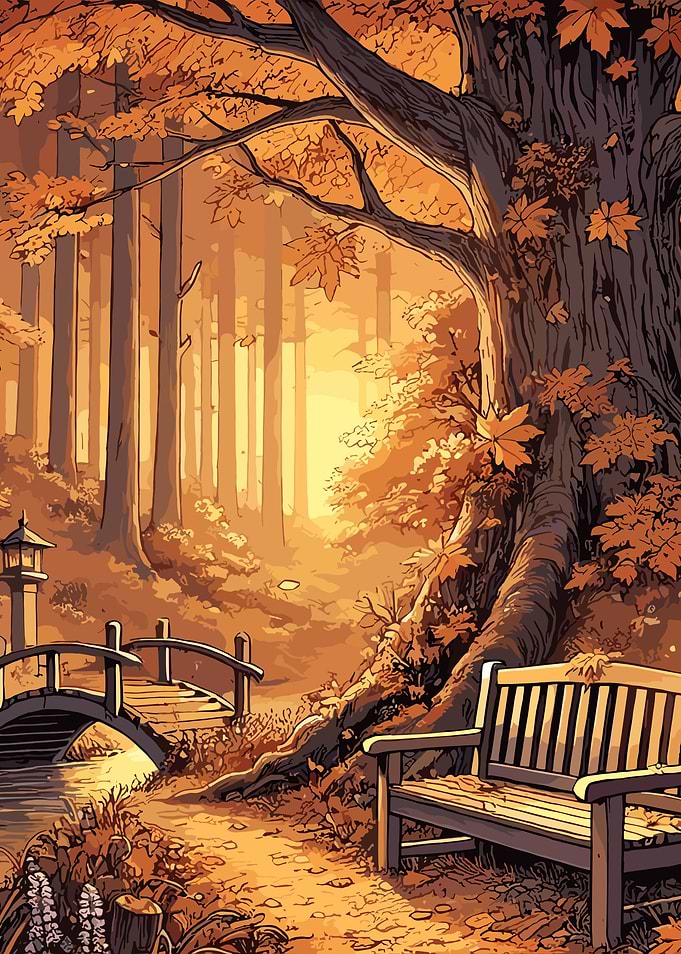 Autumn Forest Path