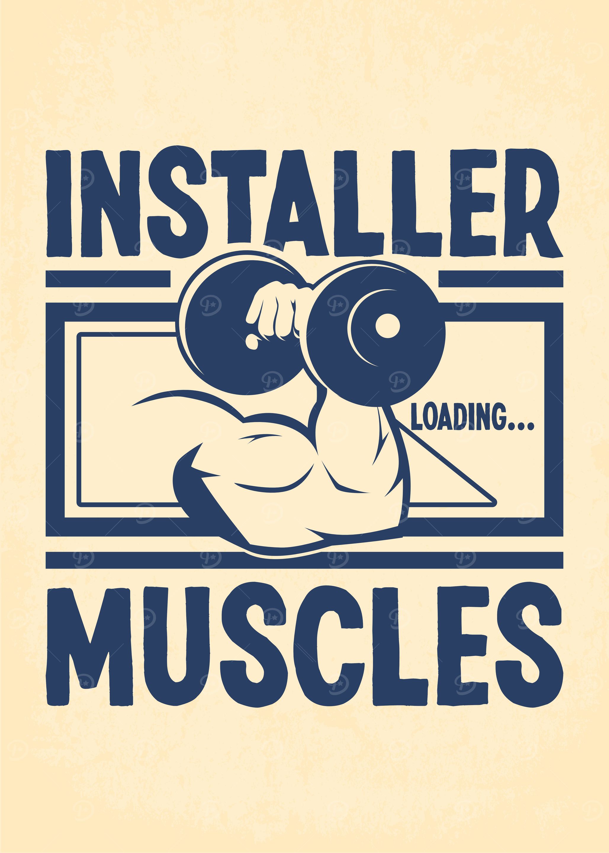 Installer Muscles French Bodybuilding Gym Sport