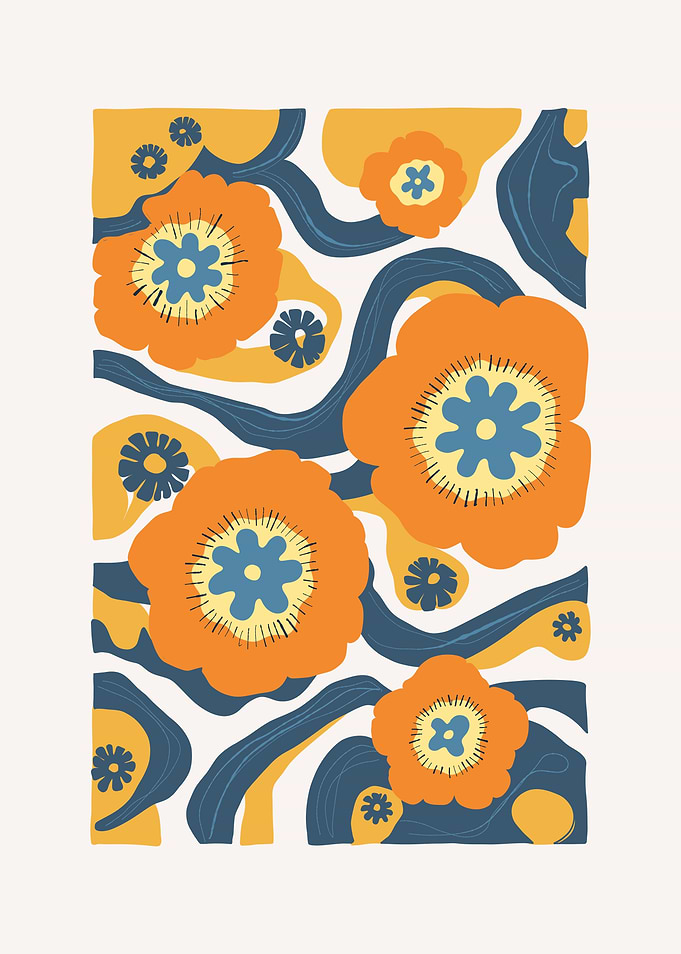 Retro Floral Pattern