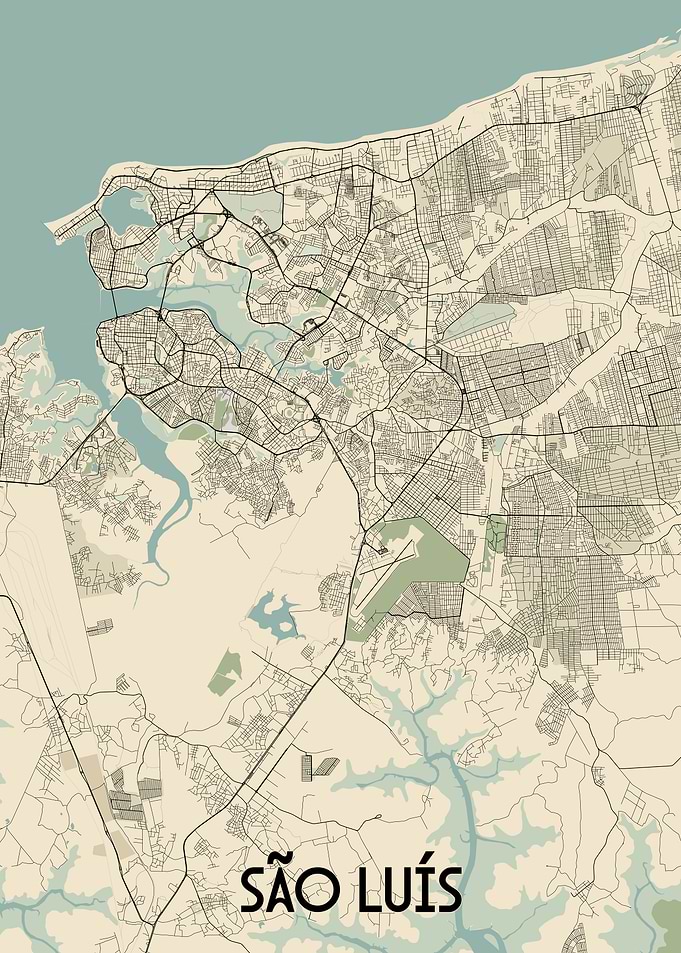 São Luís City Map