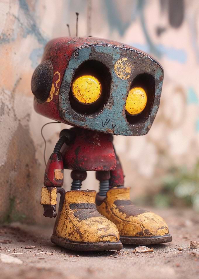 Rusty Robot Toy