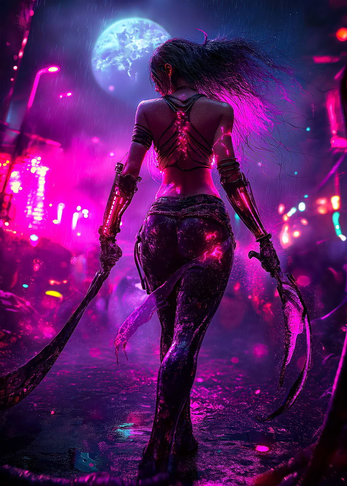 Cyberpunk Warrior