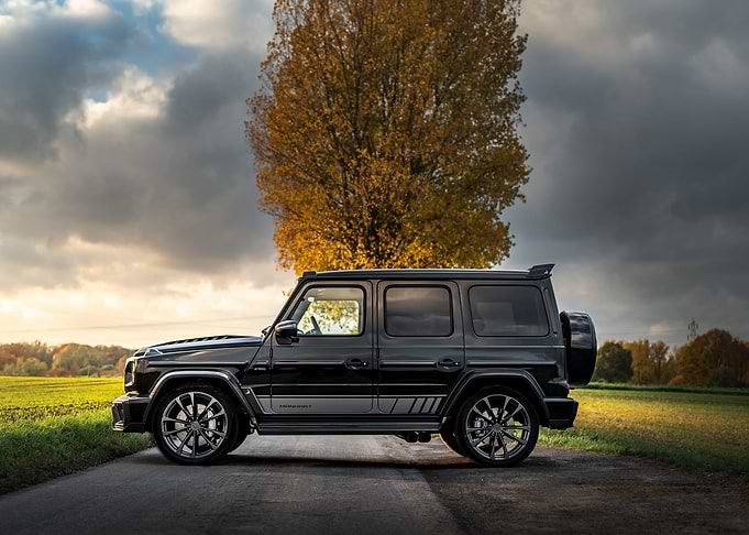 Black Mercedes G-Wagon