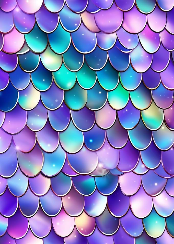 Mermaid Scales Pattern