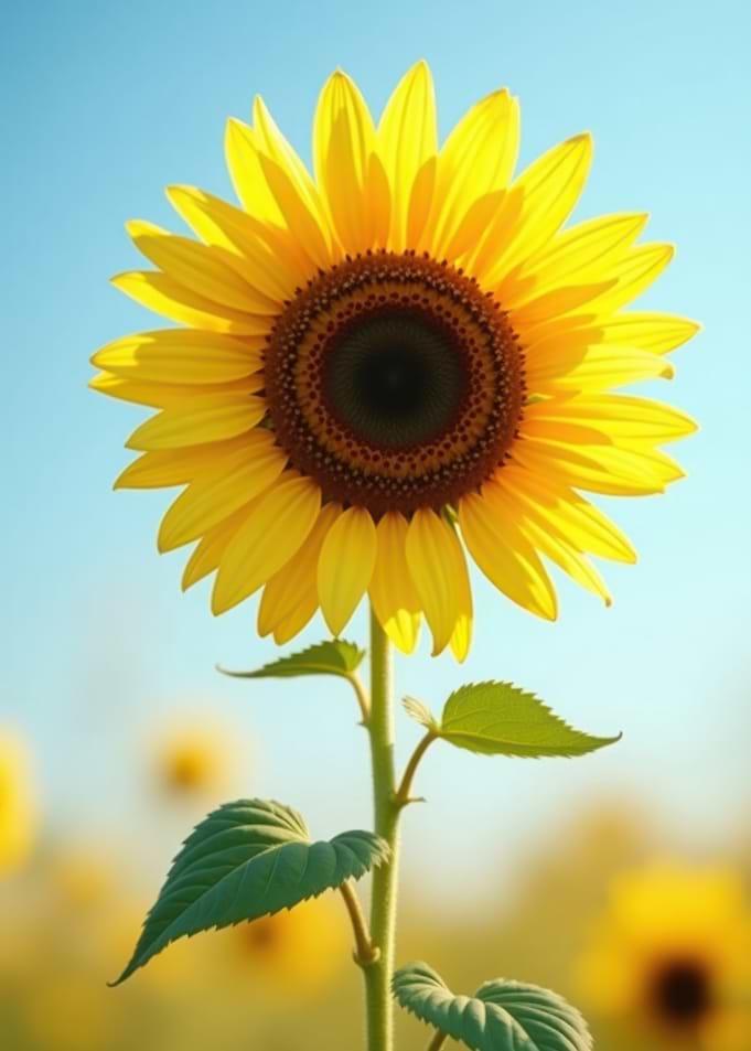 Single Sunflower