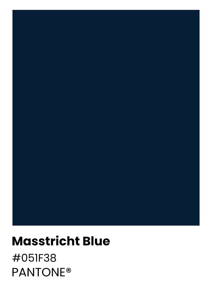 Pantone Maastricht Blue