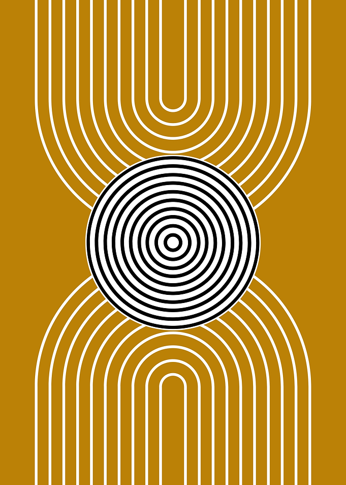 Abstract Geometric Art