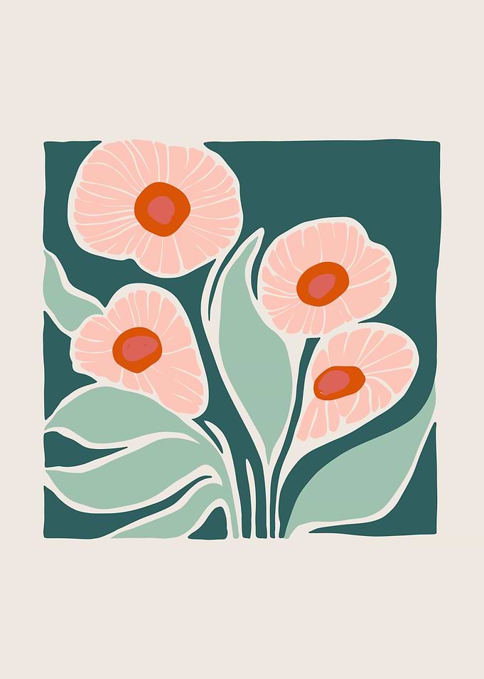 Floral Art Print