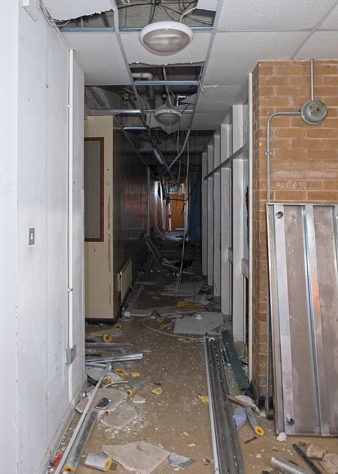 Hallway Towards The Main Reception