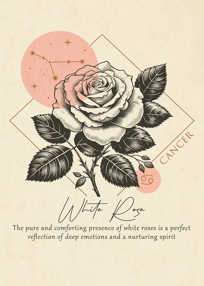 Cancer Zodiac Rose