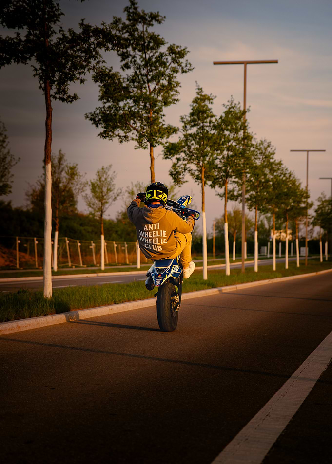 Motorcycle Wheelie