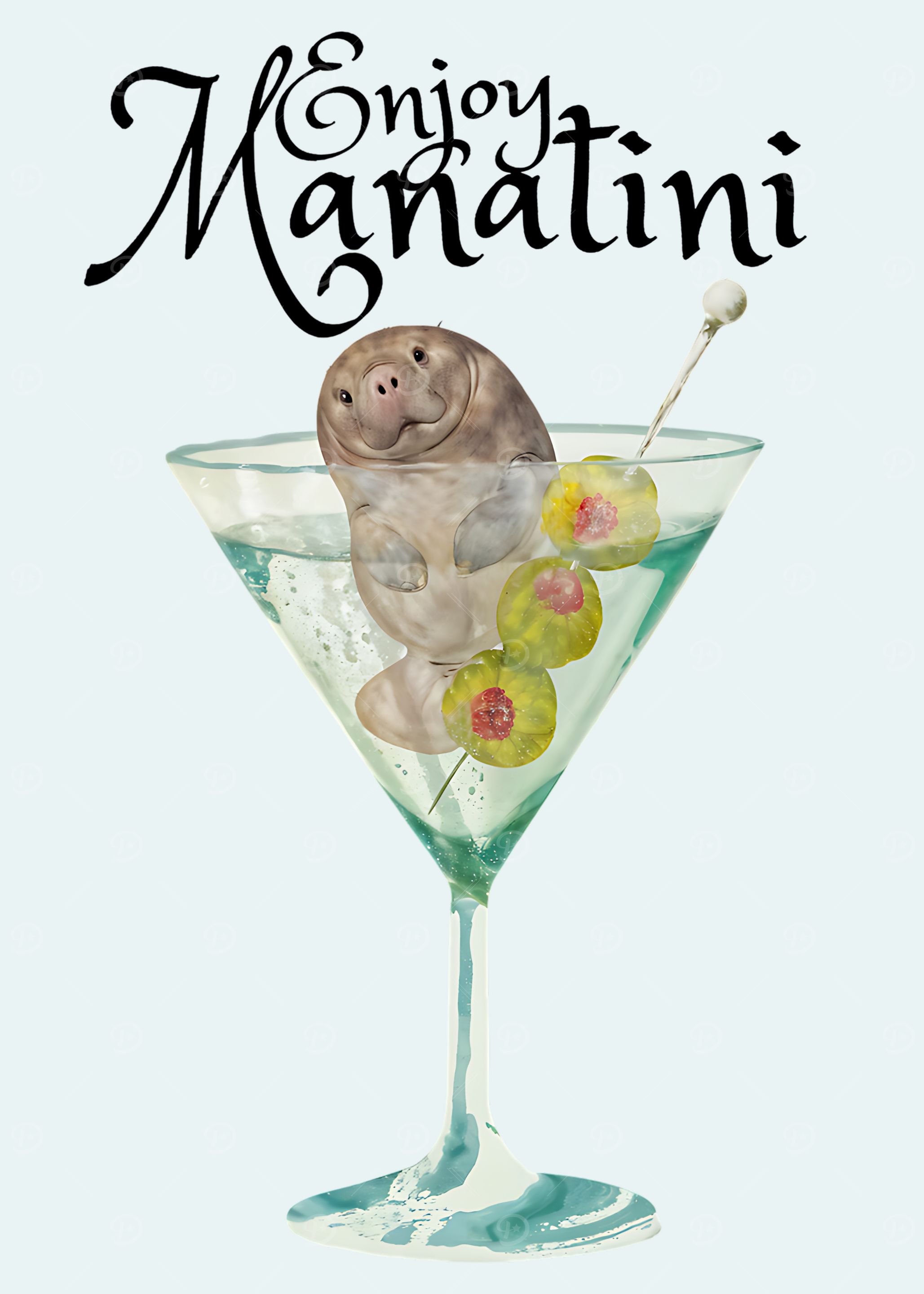 Manatee Martini