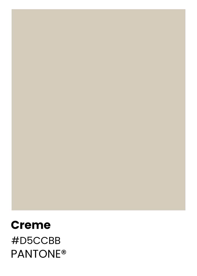 Pantone Creme Color