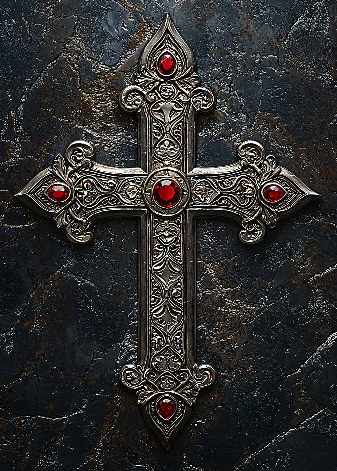Ornate Silver Cross