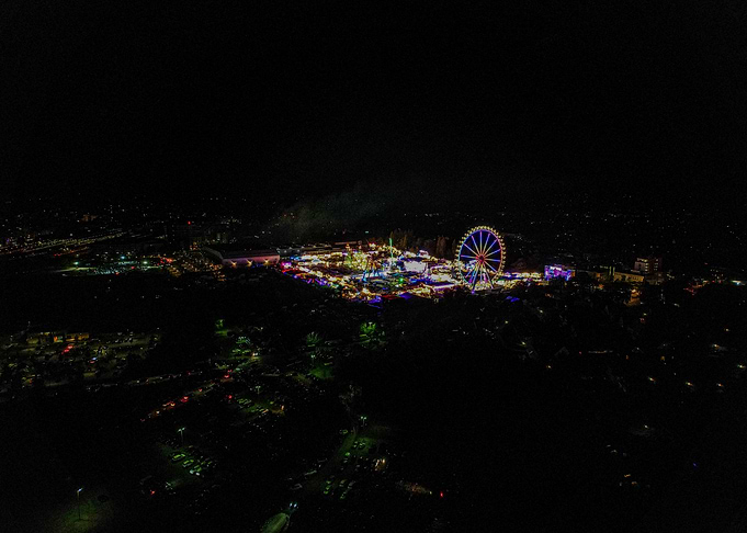 Nighttime Ferris Wheel