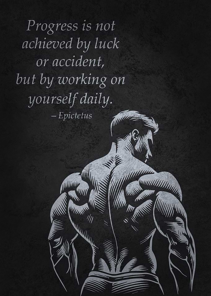 Progress - Gym Workout Fitness Motivation