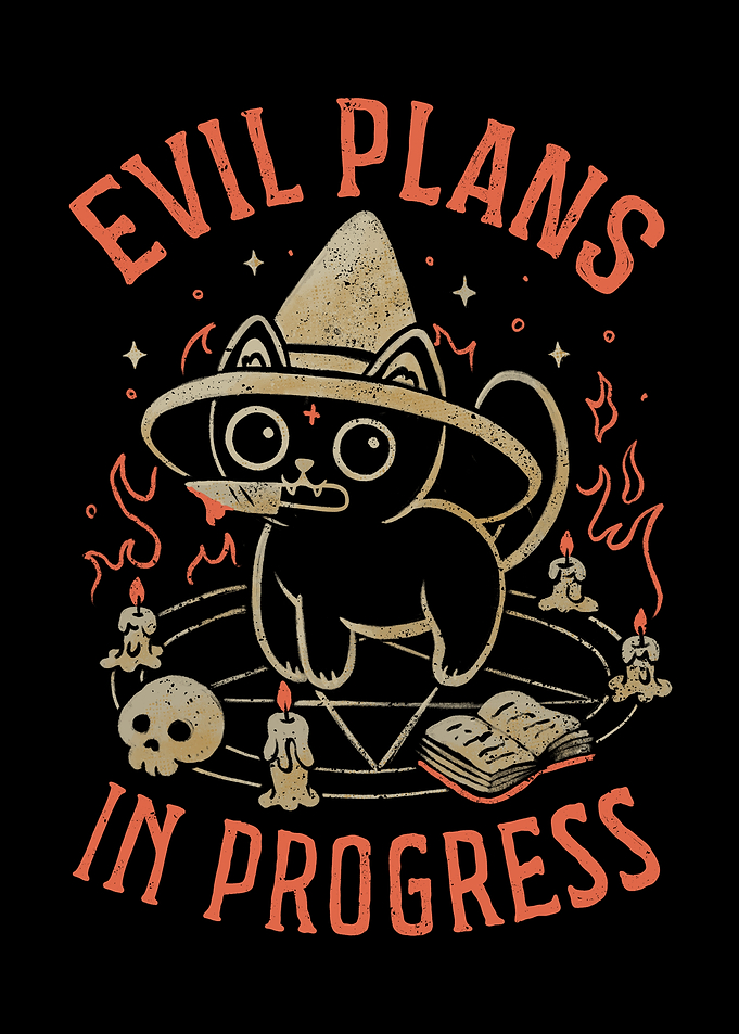 Evil Plans In Progress