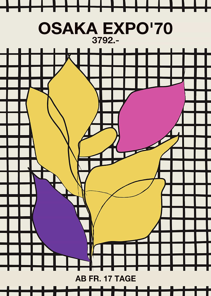 Osaka Expo '70 Poster