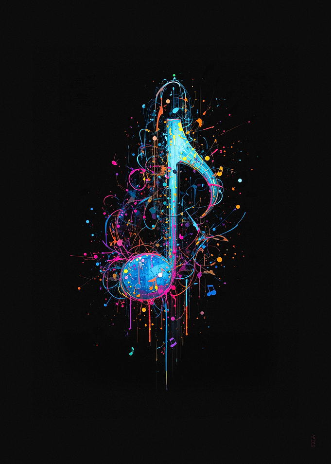 Street Art Music Note