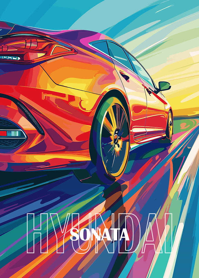 Hyundai Sonata Car Art