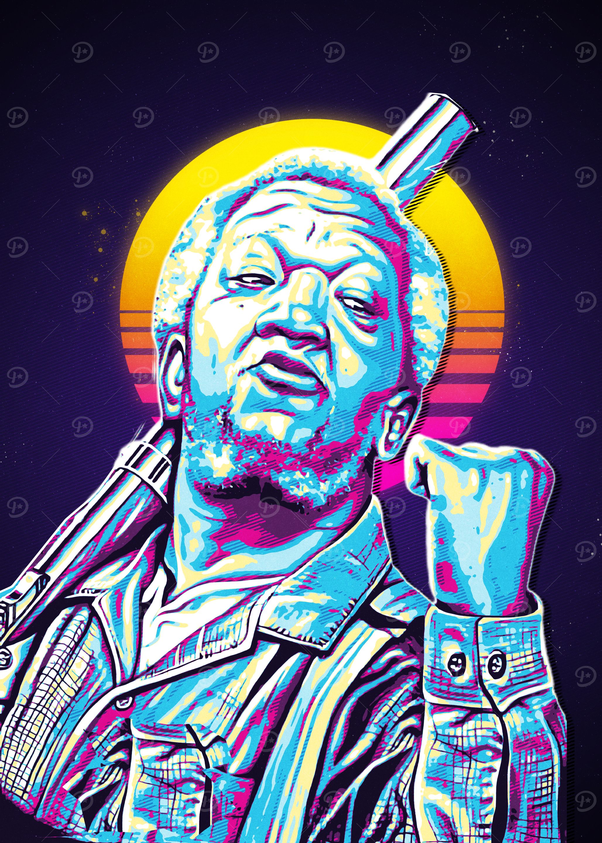 fred g sanford Retro Art/ m17