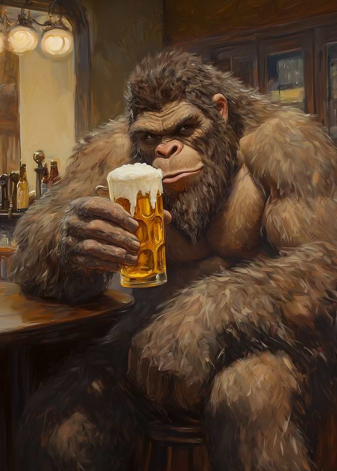 Bigfoot at the Bar