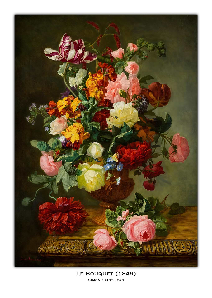 Floral Still Life Painting