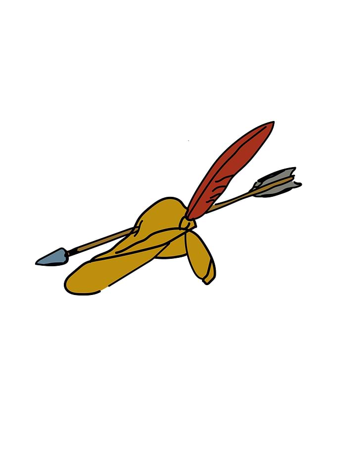 Arrow and Hat