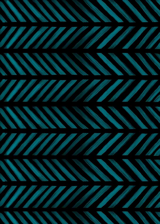 Teal Chevron Pattern