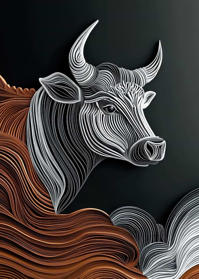 Papercut Bull