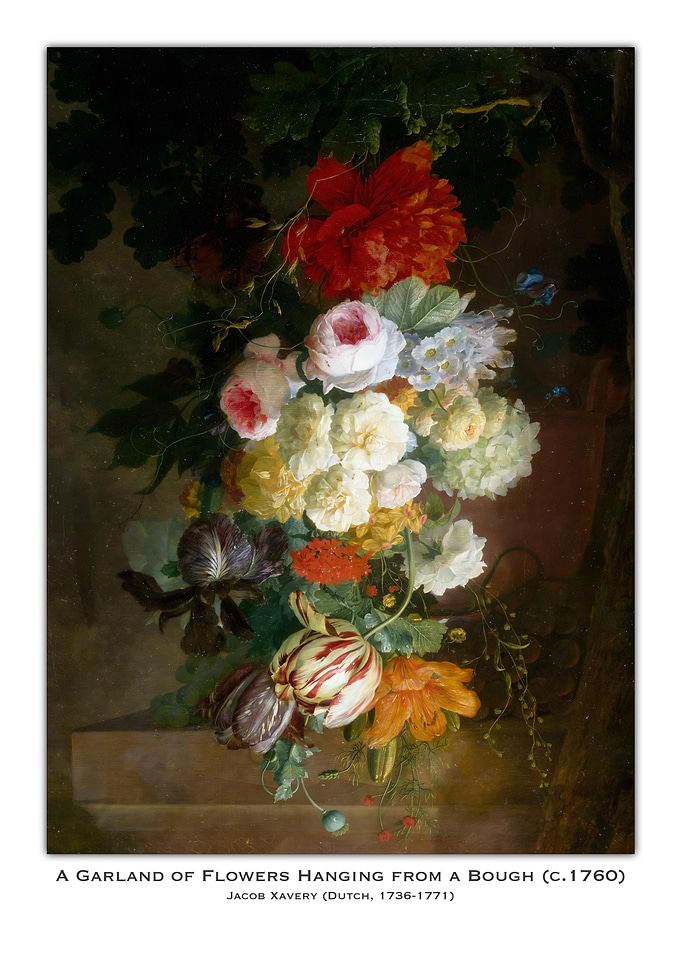 Flower Garland Painting