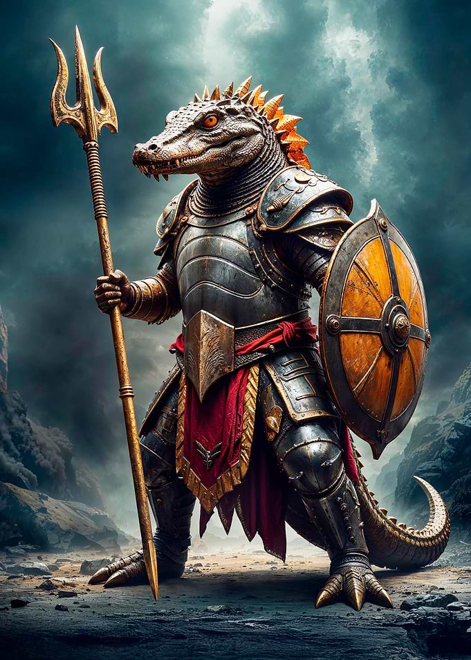 Crocodile Knight