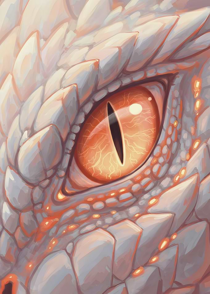 Dragon’s Fiery Gaze