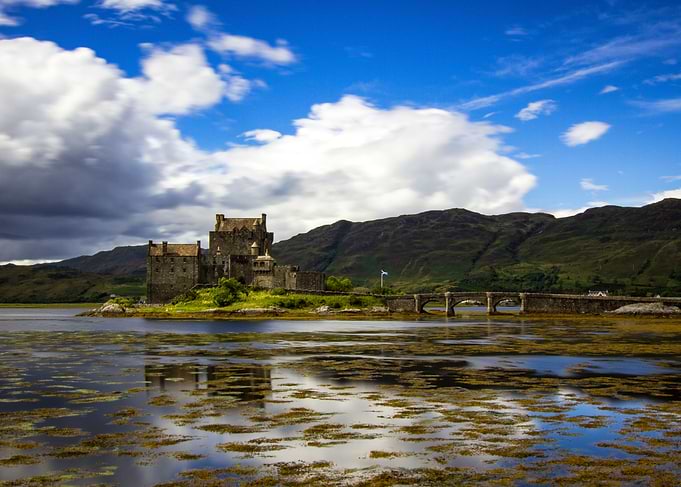 Eilean Donan Castle by the Sea