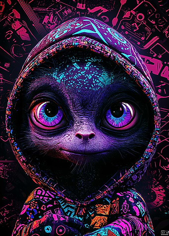 Cyberpunk Creature Alien