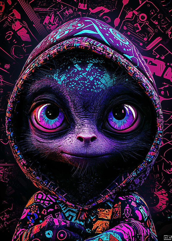 Cyberpunk Creature Alien
