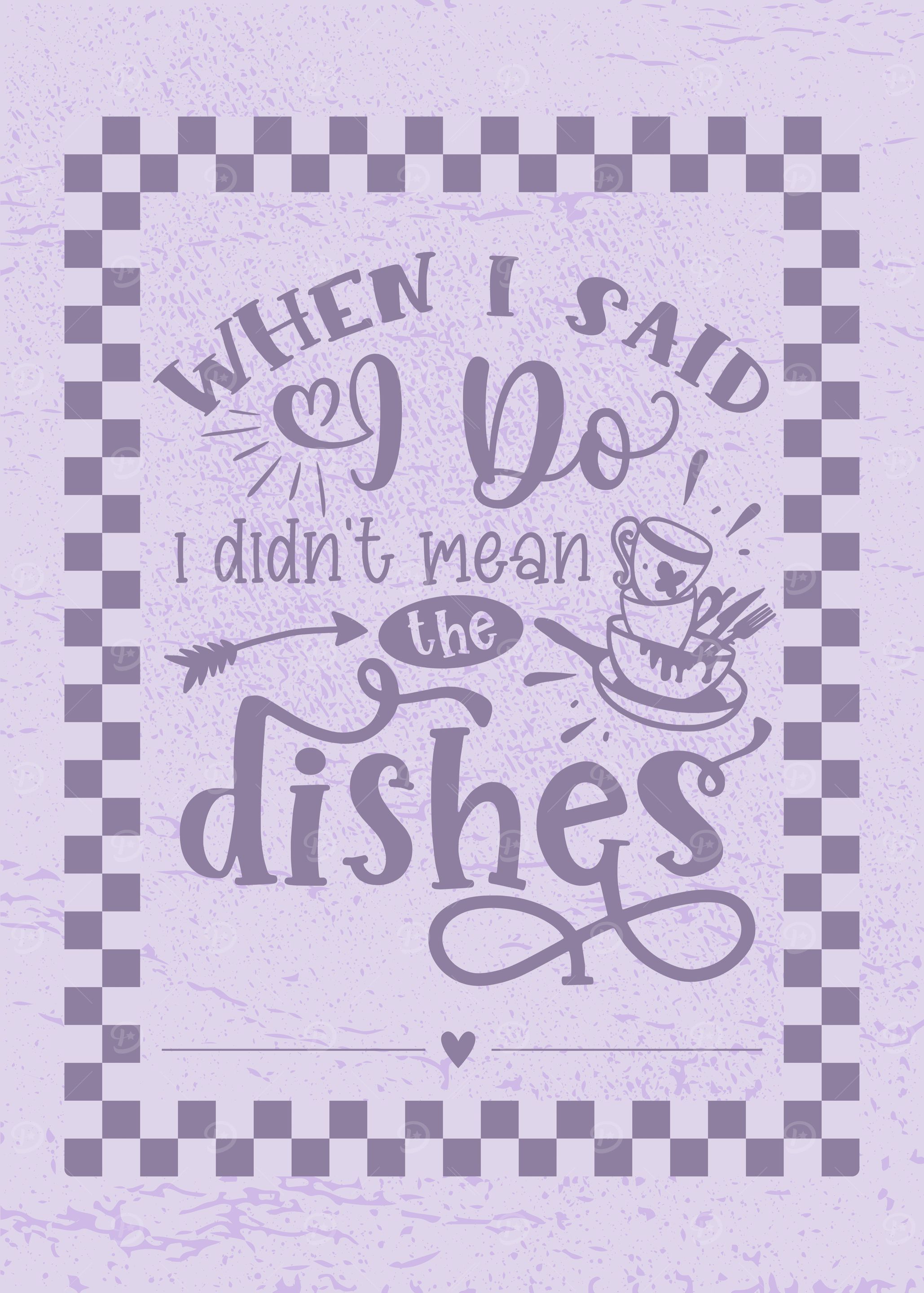 Funny Wedding Kitchen Sign
