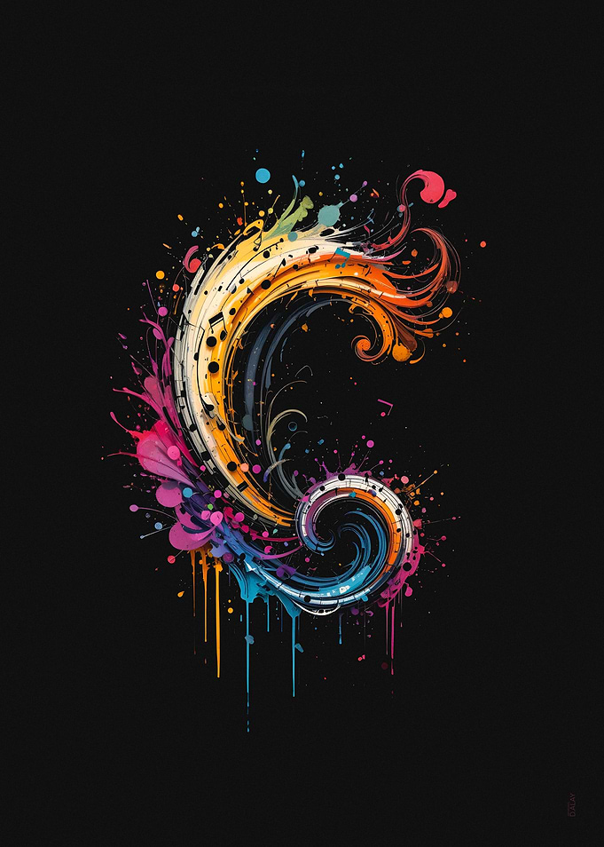Abstract Music Splash