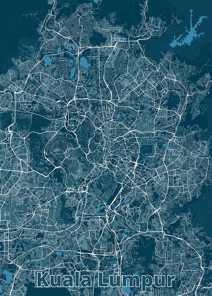 Kuala Lumpur City Map