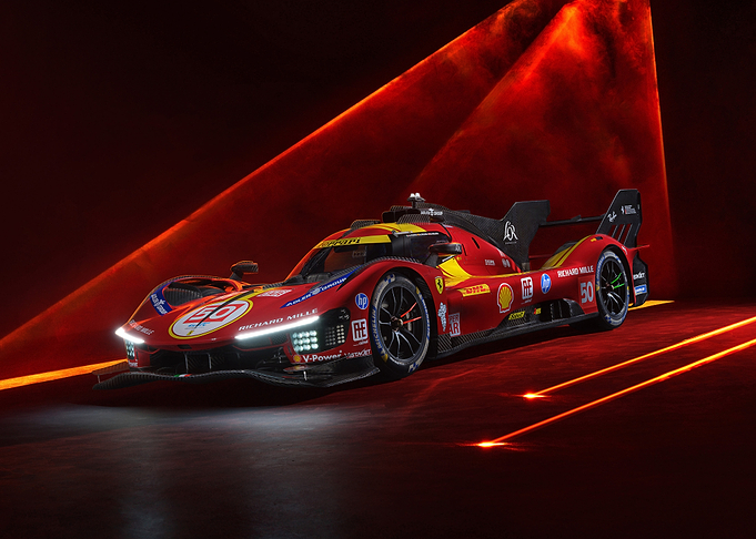 Ferrari Hypercar Race Car